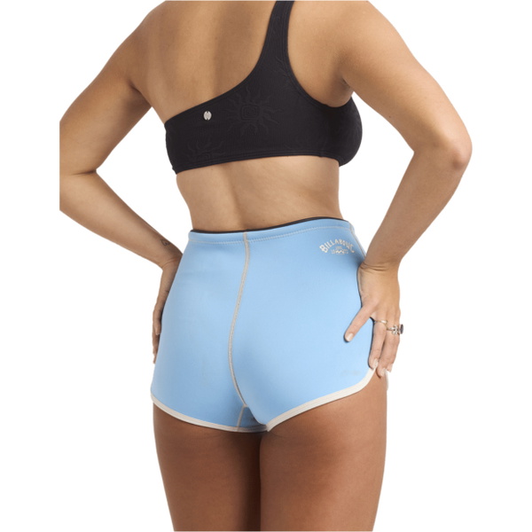 2026 Billabong Mujer 2mm Pantalones Cortos Spring Glider 24BW304050 - Blue Drift